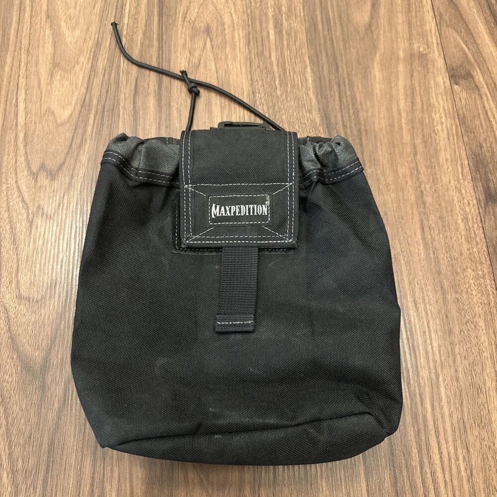 Maxpedition Rollypoly Black Dump Pouch